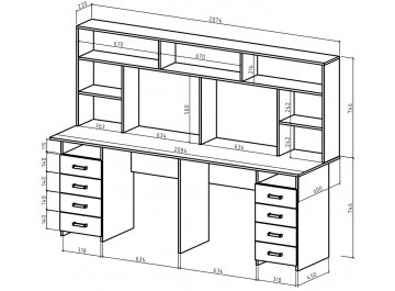 Письменный стол Лайт-15