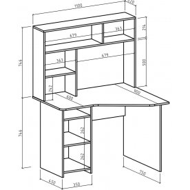 Письменный стол Лайт-16