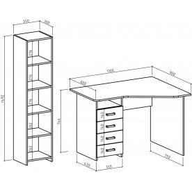 Письменный стол Лайт-18