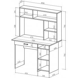 Письменный стол Лайт-3Я