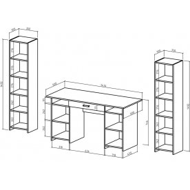 Письменный стол Лайт 6Я