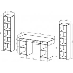 Письменный стол Лайт-6Я