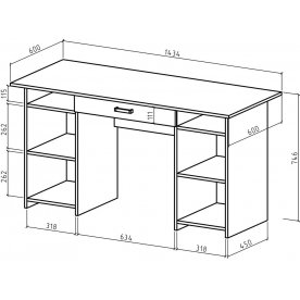 Письменный стол Лайт-6Я