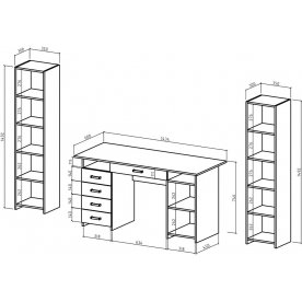 Письменный стол Лайт 8Я