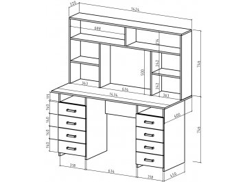 Письменный стол Лайт-9