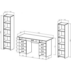 Письменный стол Лайт-9Я