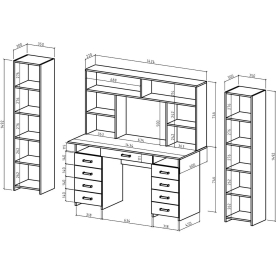 Письменный стол Лайт-9Я