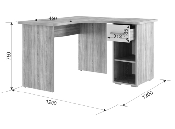Письменный стол Лайт К1