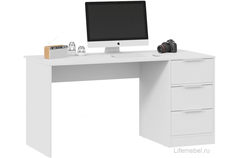 Письменный стол Марли Тип 2 белый