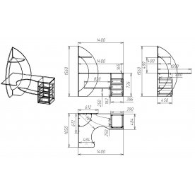 Письменный стол Мебелайн-42