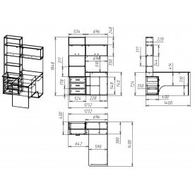 Письменный стол Мебелайн-47