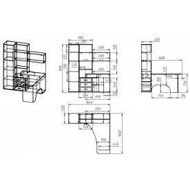 Письменный стол Мебелайн-48