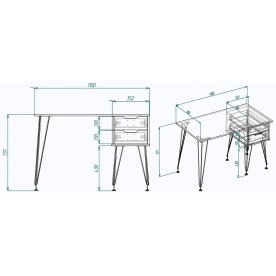 Письменный стол МегаKraft 10