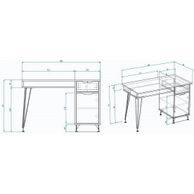 Письменный стол МегаKraft 20