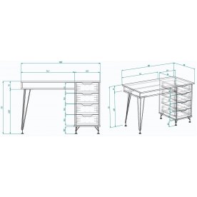 Письменный стол МегаKraft 21