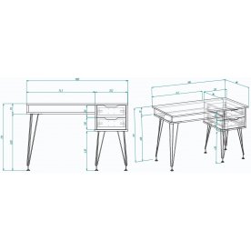 Письменный стол МегаKraft 22