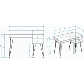 Письменный стол МегаKraft 24