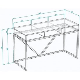 Письменный стол МегаKraft 29