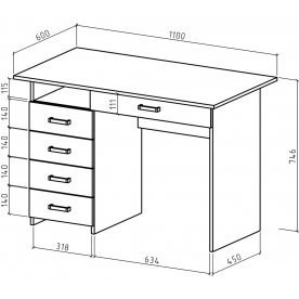 Письменный стол Лайт-Я