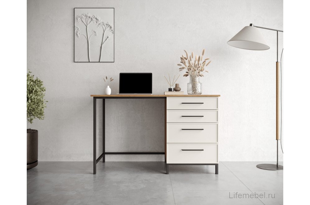 Письменный стол Николь (Nicole) NR23 Белый