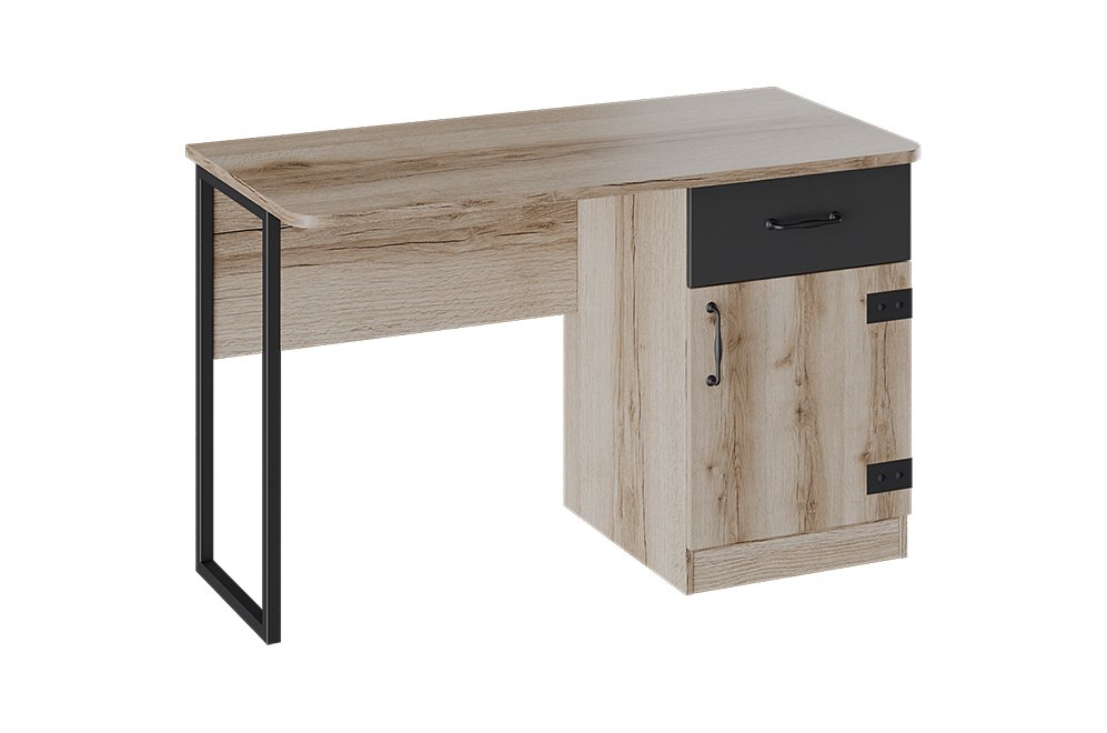Письменный стол Окланд ТД-324.15.02 фон черный / дуб делано 