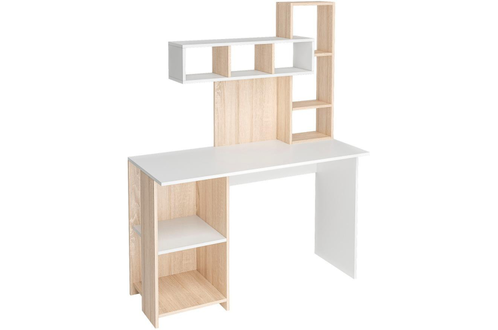 Письменный стол Эфес дуб сонома / белый