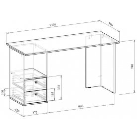 Письменный стол Прайм-57