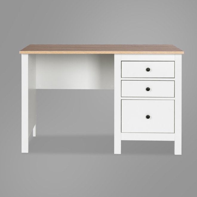 Письменный стол Сага белый / ясень