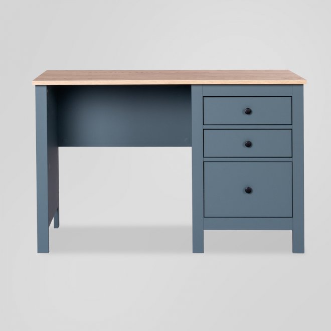 Письменный стол Сага бирюзовый / ясень