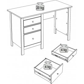 Письменный стол Сага