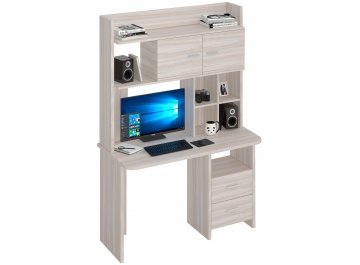 Письменный стол СКЛ-Прям120Р+НКЛХ-120 карамель