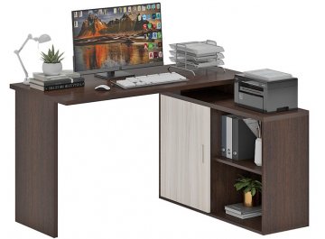 Письменный стол СКЛ-ПРЯМ130+ТБЛ-2