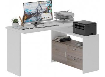 Письменный стол Беланта-ПРЯМ130+ТБЛ