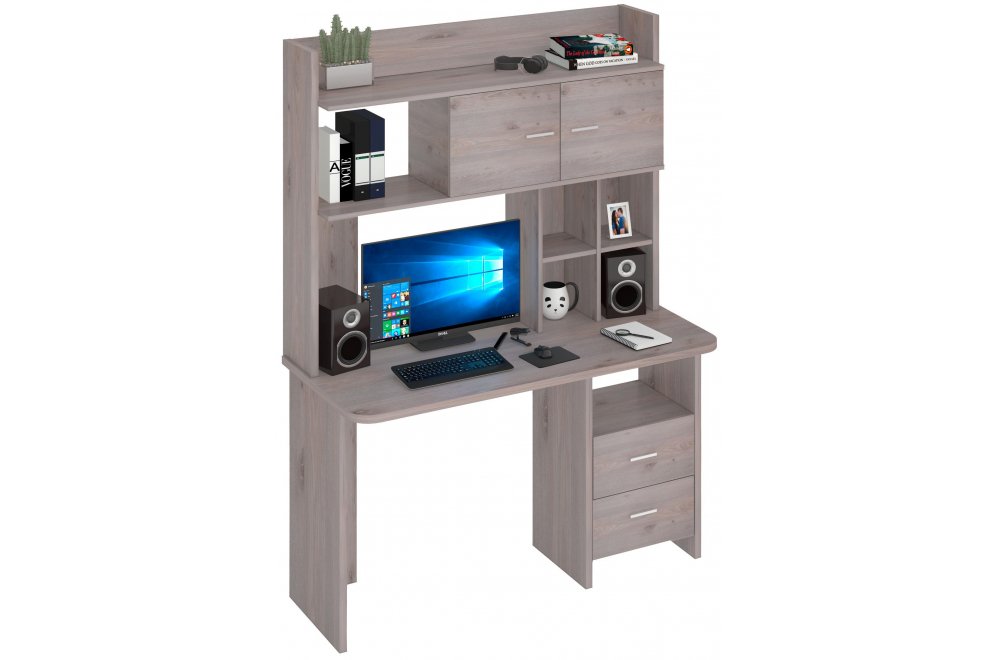 Письменный стол Беланта-Прям130Р+НКЛХ-130 Н нельсон