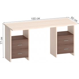 Письменный стол СКЛ-Прям150