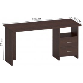 Письменный стол СКЛ-Прям150