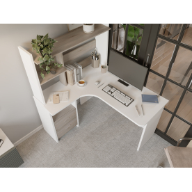 Письменный стол СКЛ-Угл130+НКЛ-120