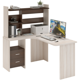 Письменный стол СКЛ-Угл130+НКЛ-120