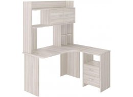 Письменный стол Беланта-Угл130+НКЛХ-130 К правый карамель