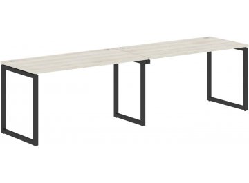 Письменный стол Skyland Xten-Q XQWST 1414 140х140,6х75 двухместный сосна эдмонт / антрацит