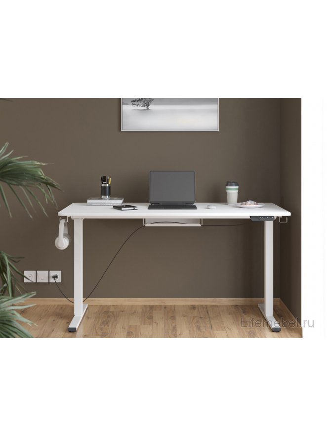 Письменный стол SkyLand XTEN-UP AT-003 1400х700х730/1210 белый / белый