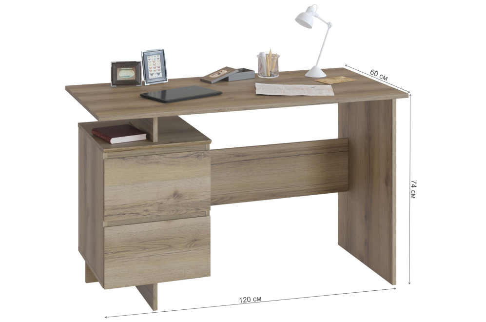 Письменный стол СПм-19 дуб делано