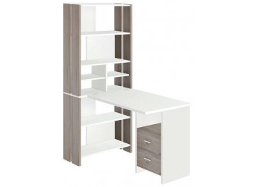 Письменный стол СТЛ-ОВХ нельсон / белый