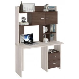 Письменный стол СКЛ-Прям120+НКЛХ-120 КШ