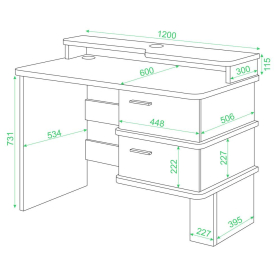 Письменный стол СД-15 C
