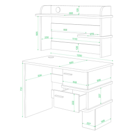 Письменный стол СД-15