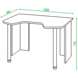 Письменный стол СКЛ-Игр120 В