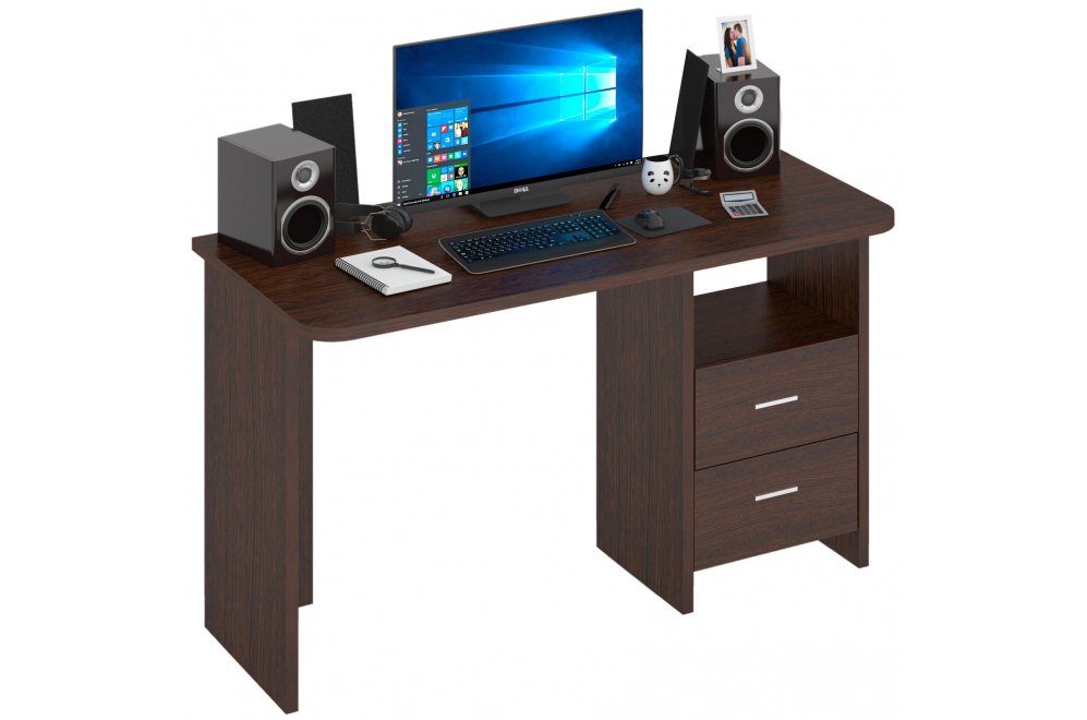 Письменный стол Беланта-Прям130Р В венге