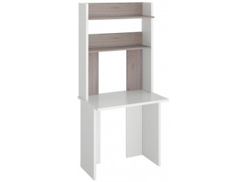 Письменный стол СКЛ-Прям100+НКЛХ-100 НБЕ белый / нельсон