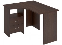 Письменный стол Беланта-Угл 120 В левый венге